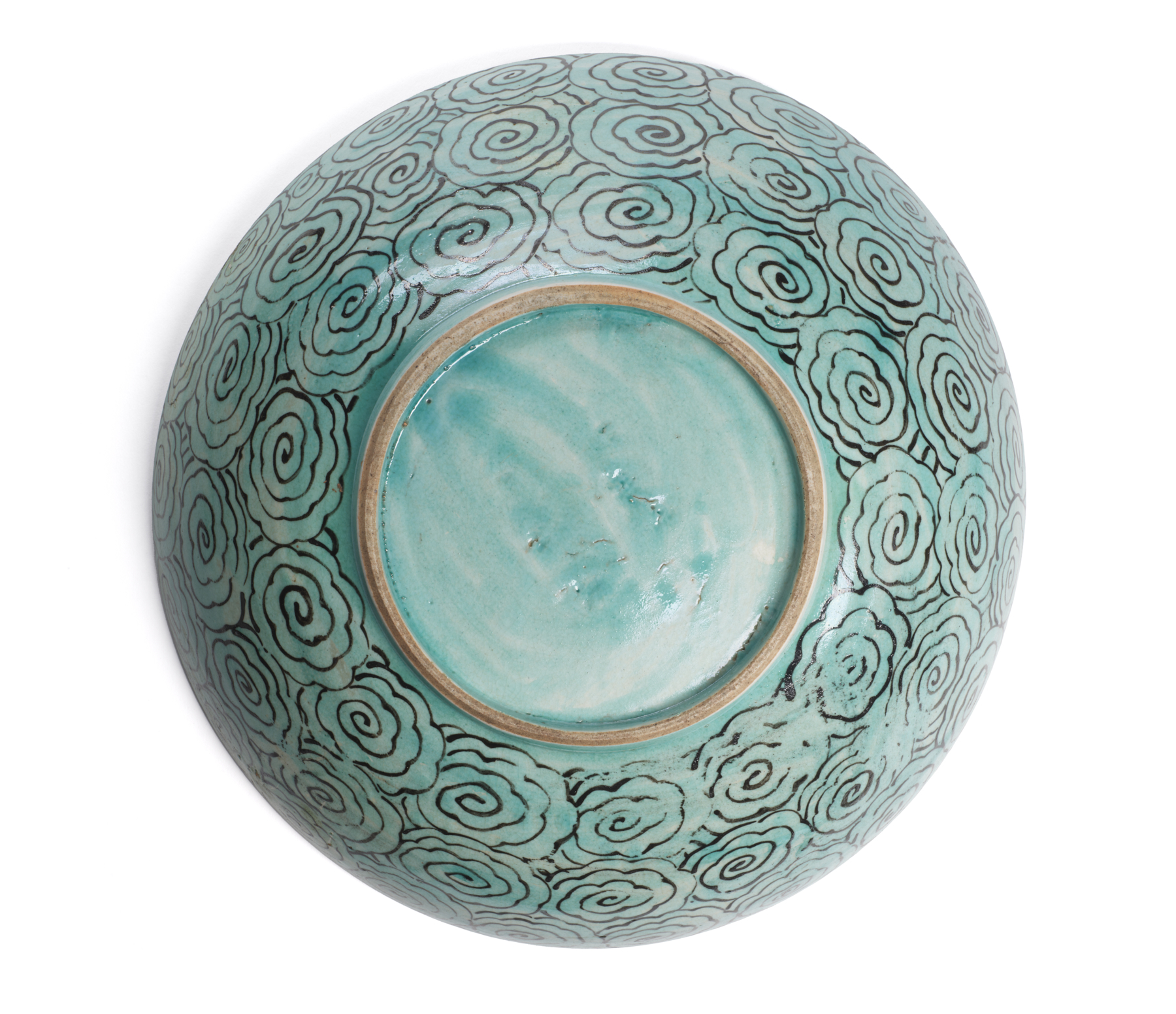 Image for Dish with Design of Rock, Bamboo, and Pine